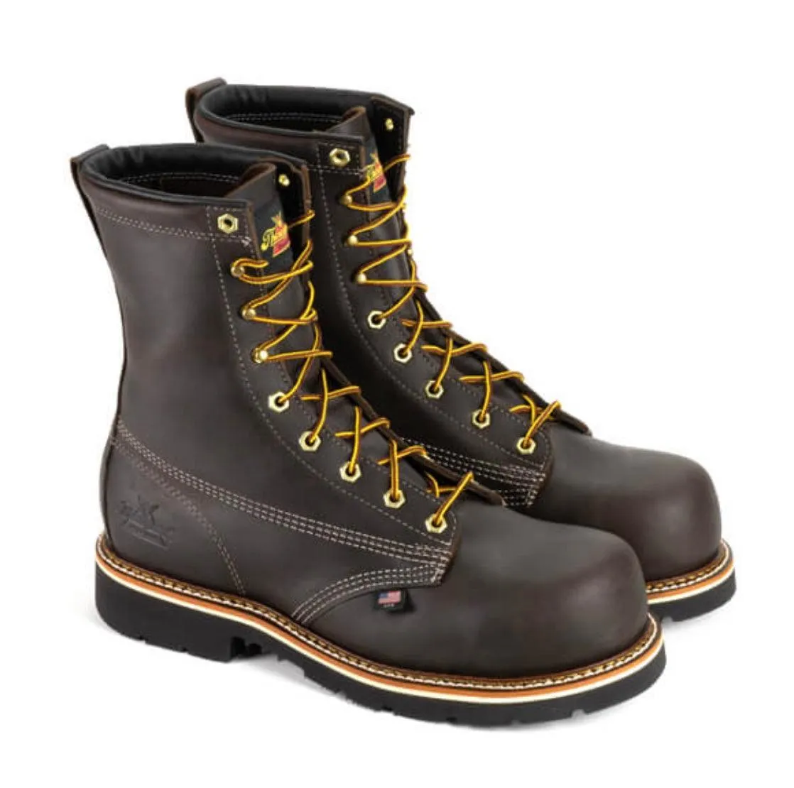 Thorogood 804-4368 Men's Emperor Toe Briar Pit Stop Comp Toe Lace Up Work Boots