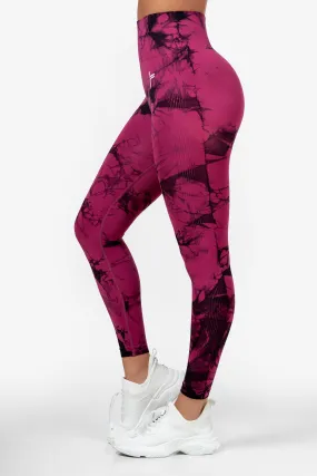 Tie Dye Pink Leggings