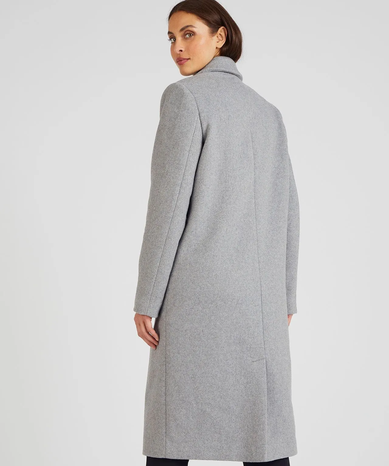 Toasty Wool Blend Coat with Thermal Lining