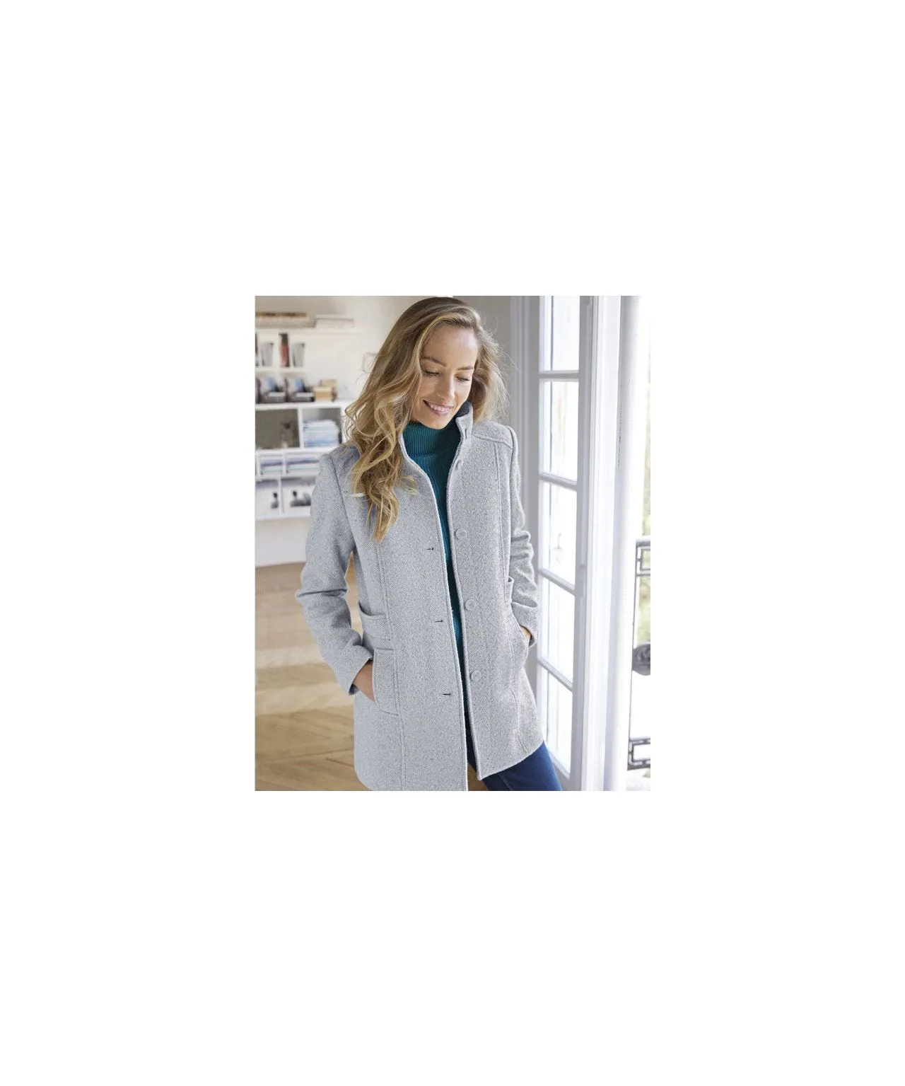 Thermal Wool Recycled Coat