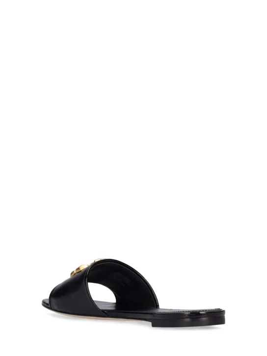 Tory Burch Eleanor Leather Slide Sandals (10mm)