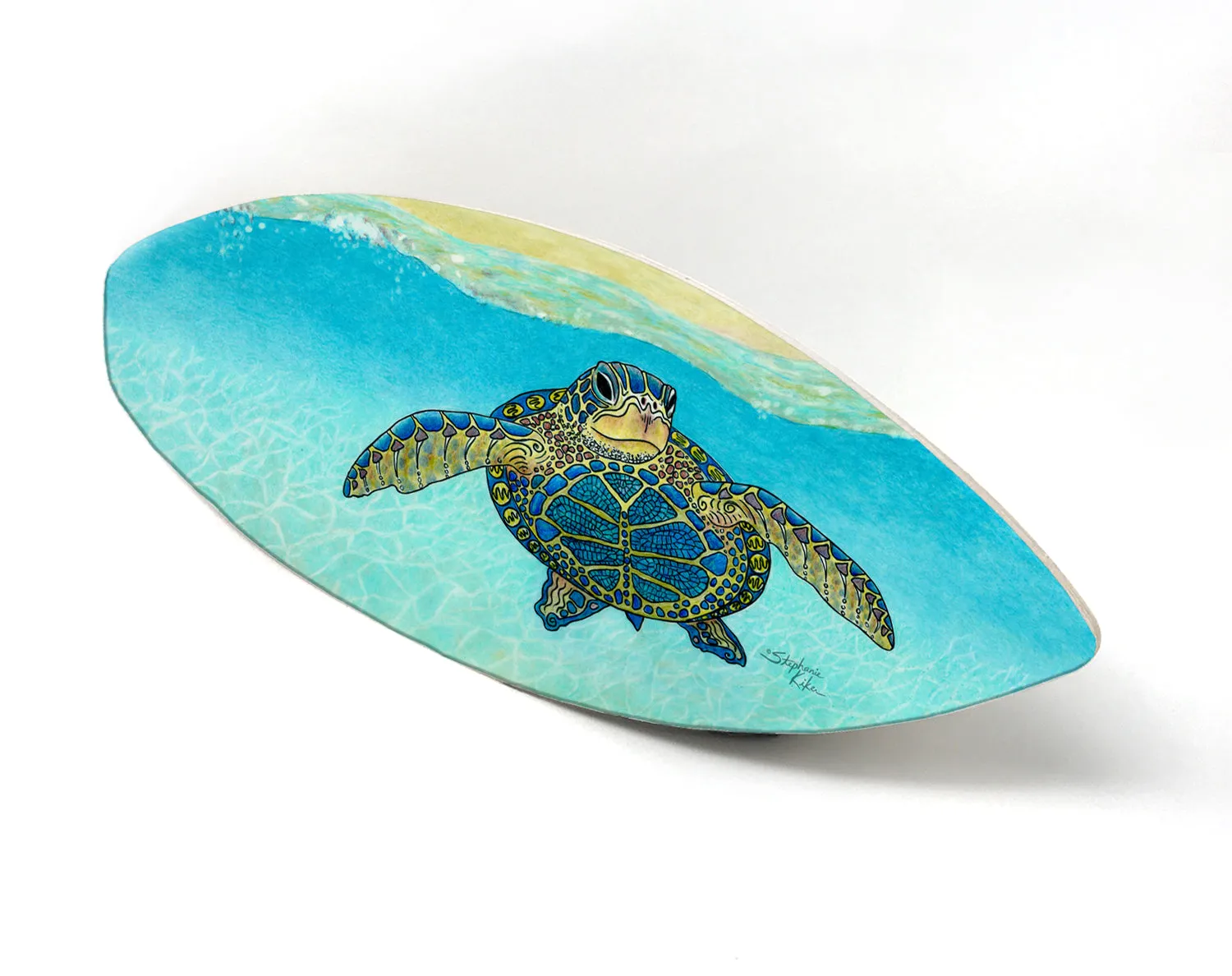 Turtle Beach Surfboard Wall Decor