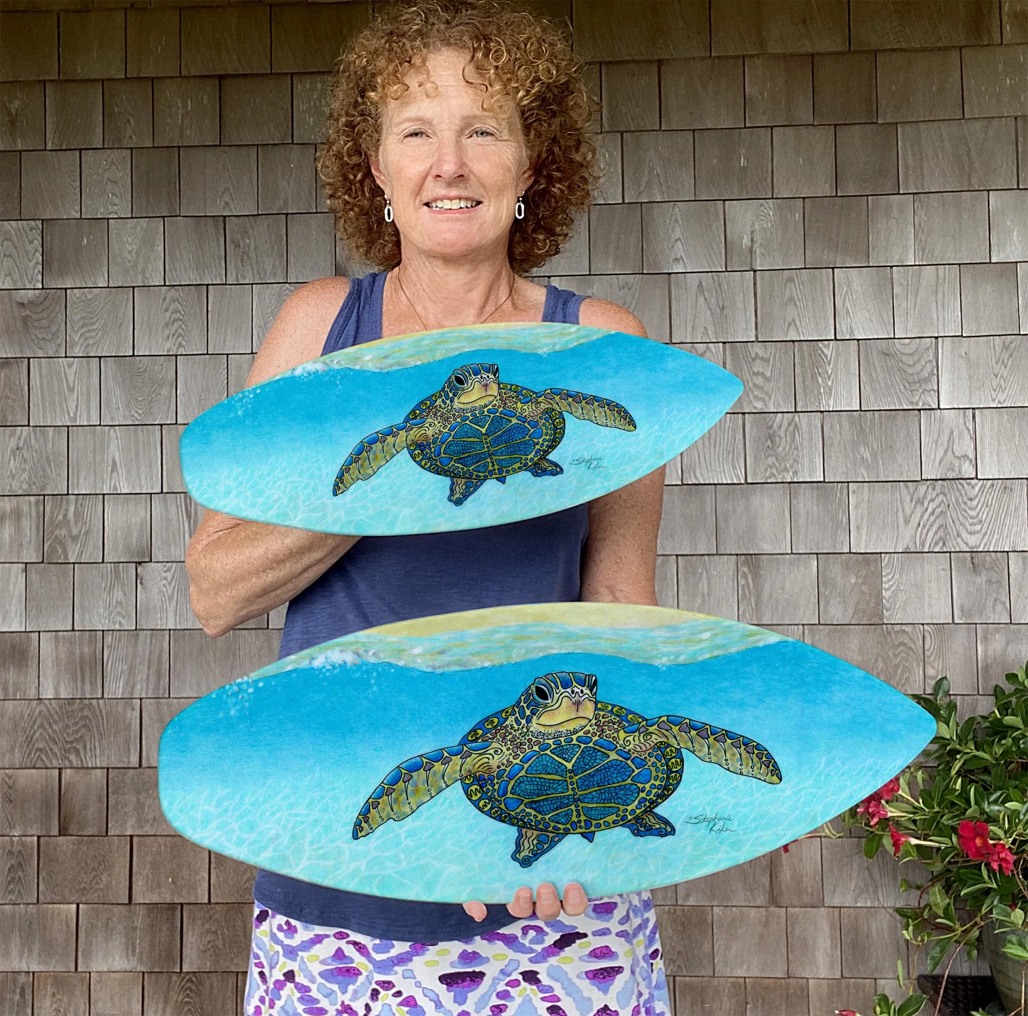 Turtle Beach Surfboard Wall Decor