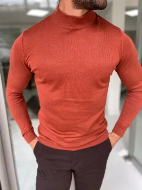 Turtleneck Sweater Slim Fit - Viena Tile