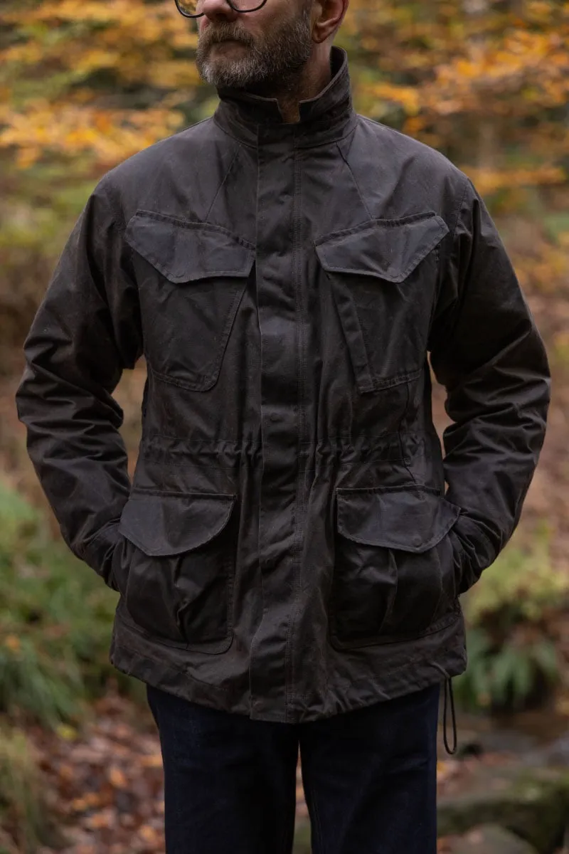 Waxed Cotton Field Coat