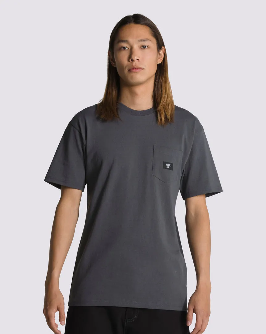 Woven patch pocket T-shirt