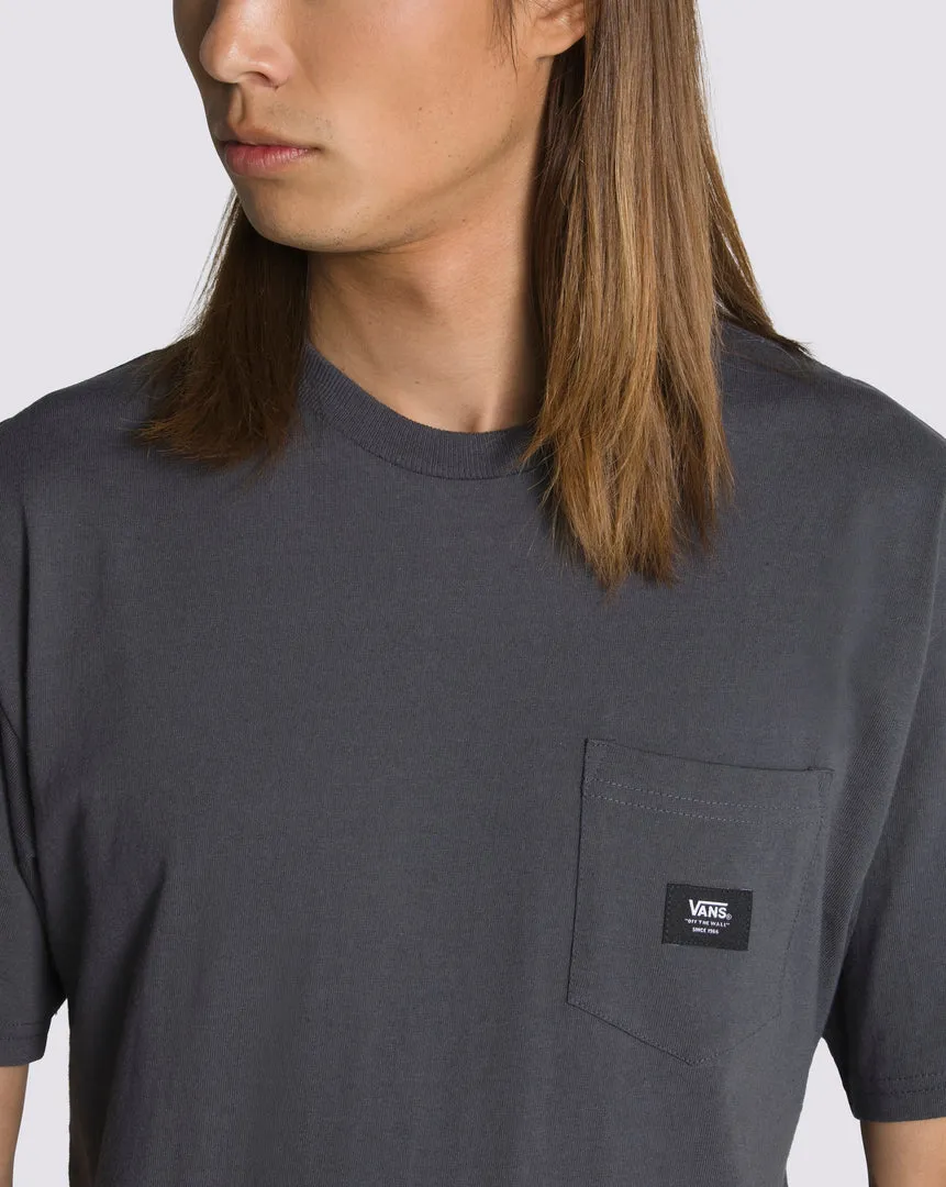 Woven patch pocket T-shirt