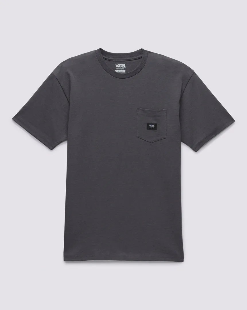 Woven patch pocket T-shirt