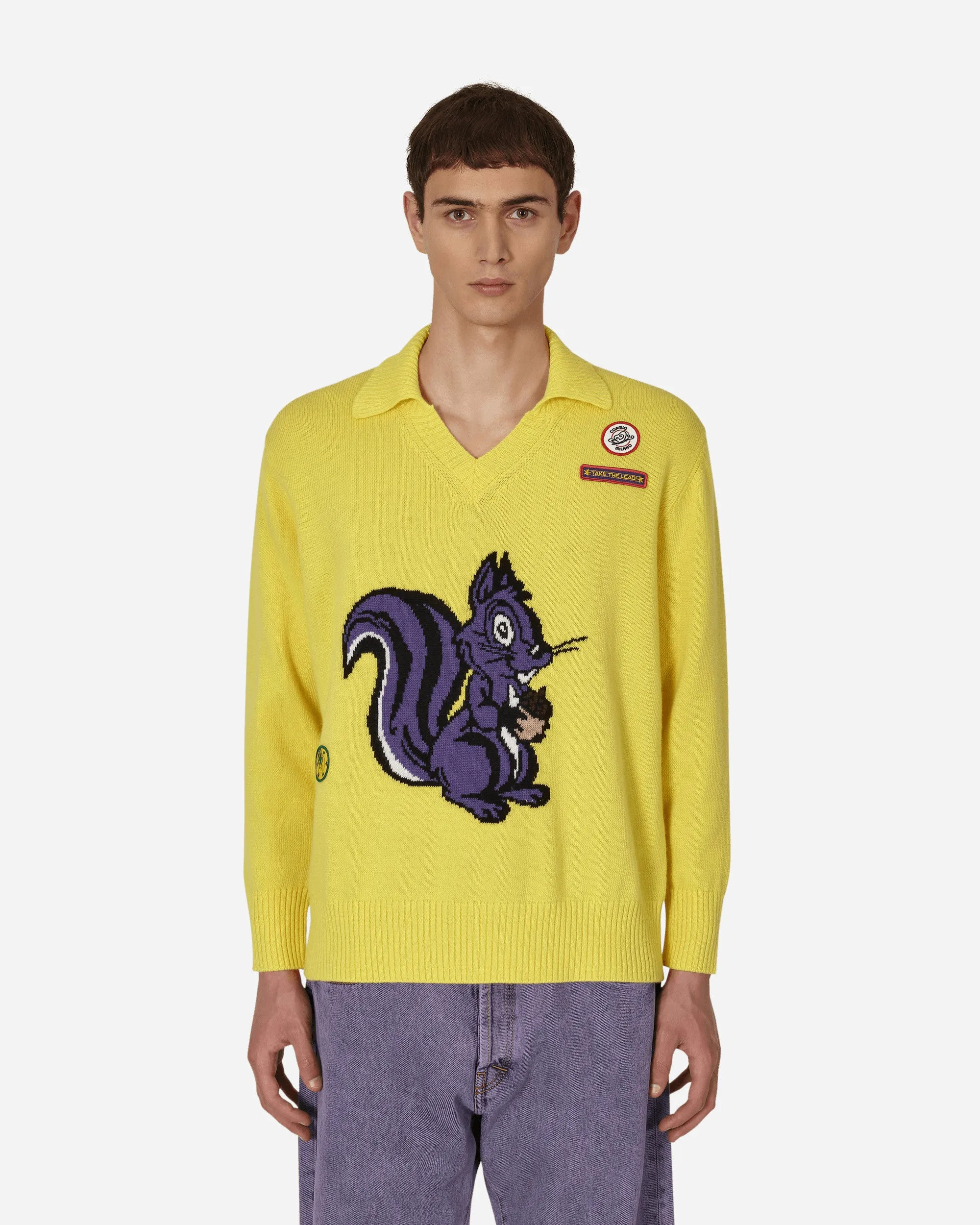 Yellow Emilio Sweater